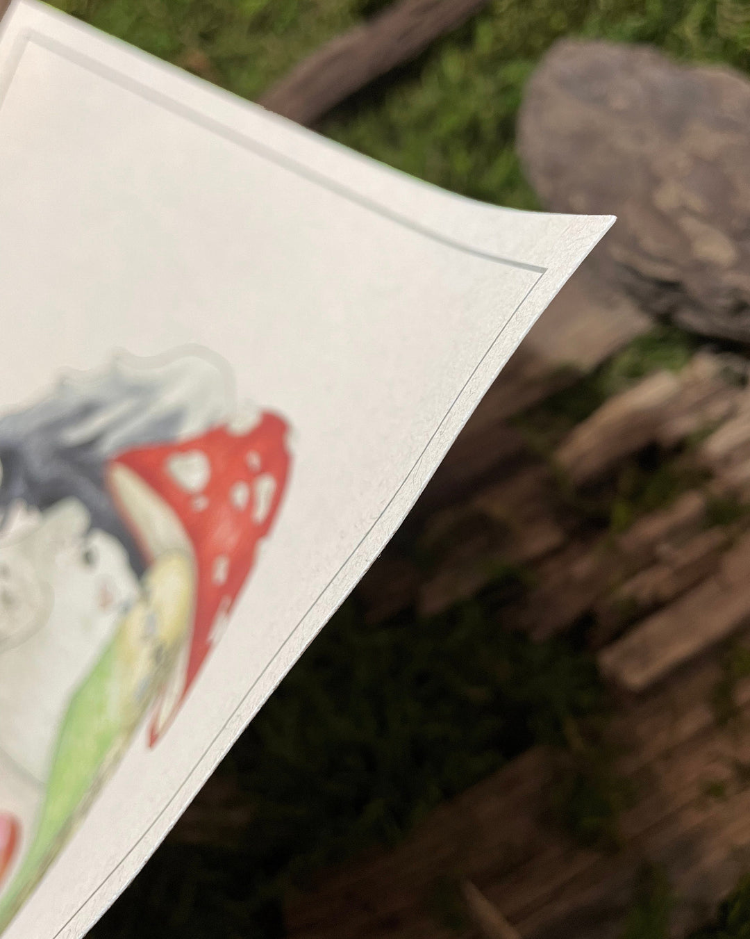 closeup of paper texture