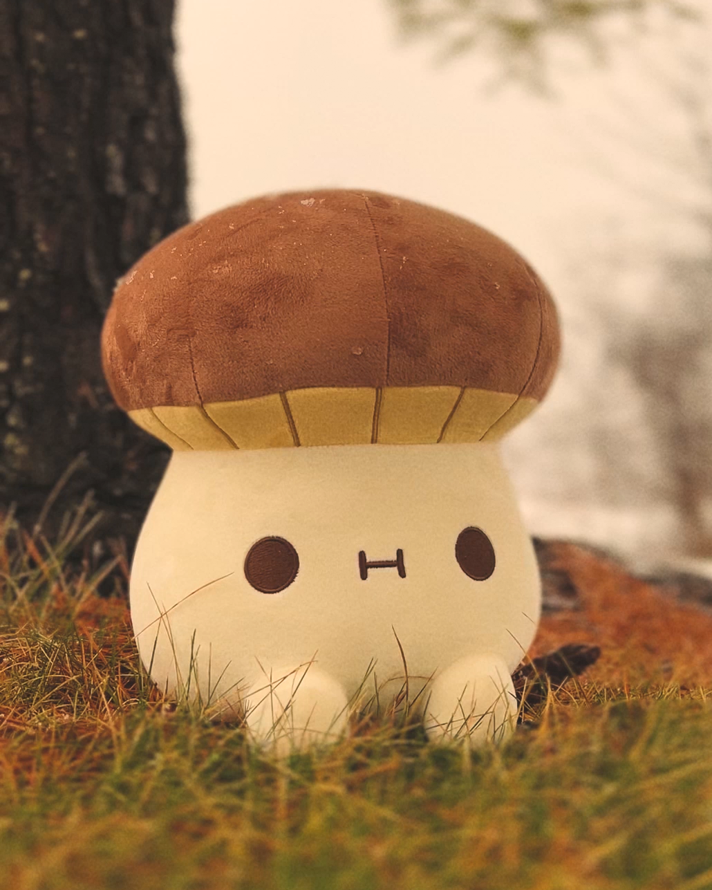 penny bun mushroom plush toy